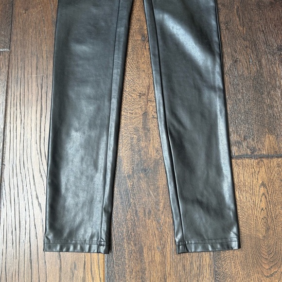 BABATON Black Faux Leather Leggings - Picture 3 of 7